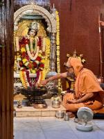 Jalabhisheka and Shodashopachar Puja by HH Swamiji at Shri Shivakrishna Mandir, Hubballi (26 Feb 2025)